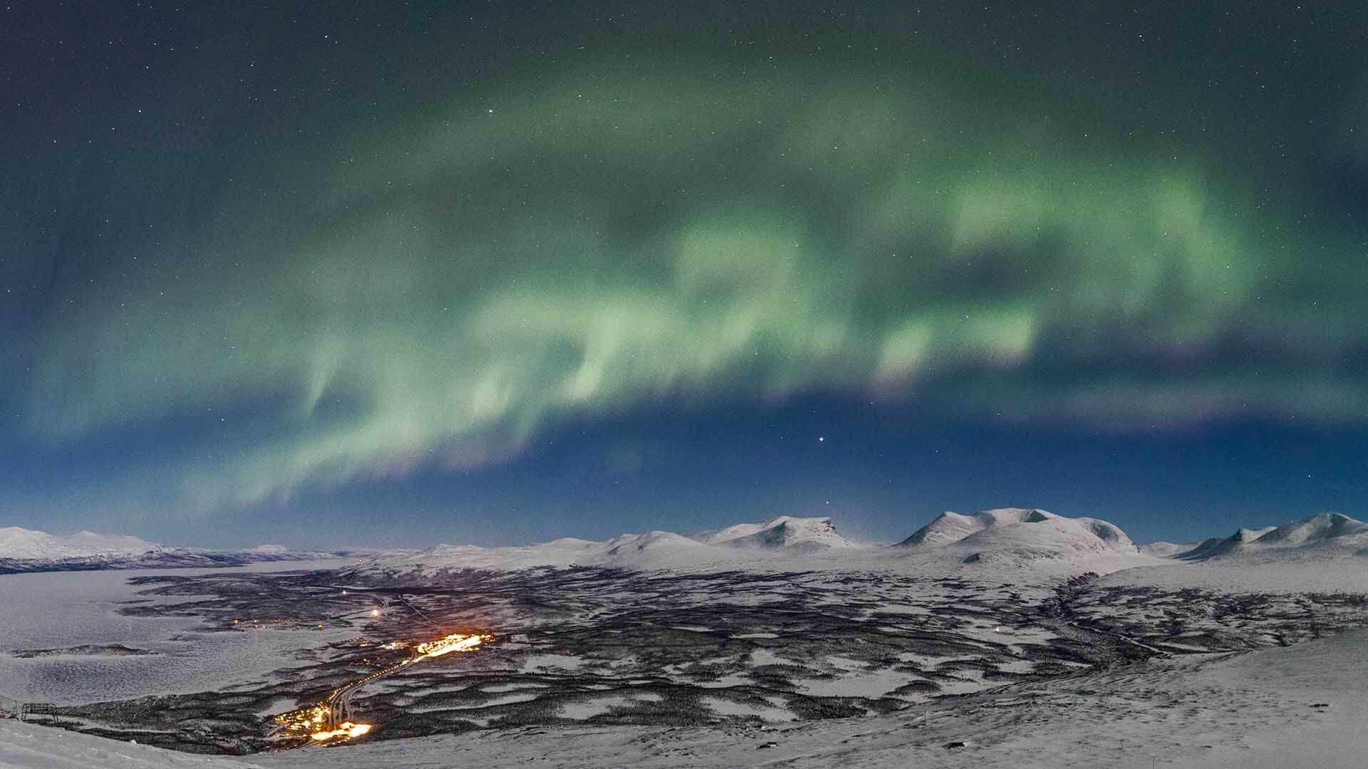 Abisko northern lights