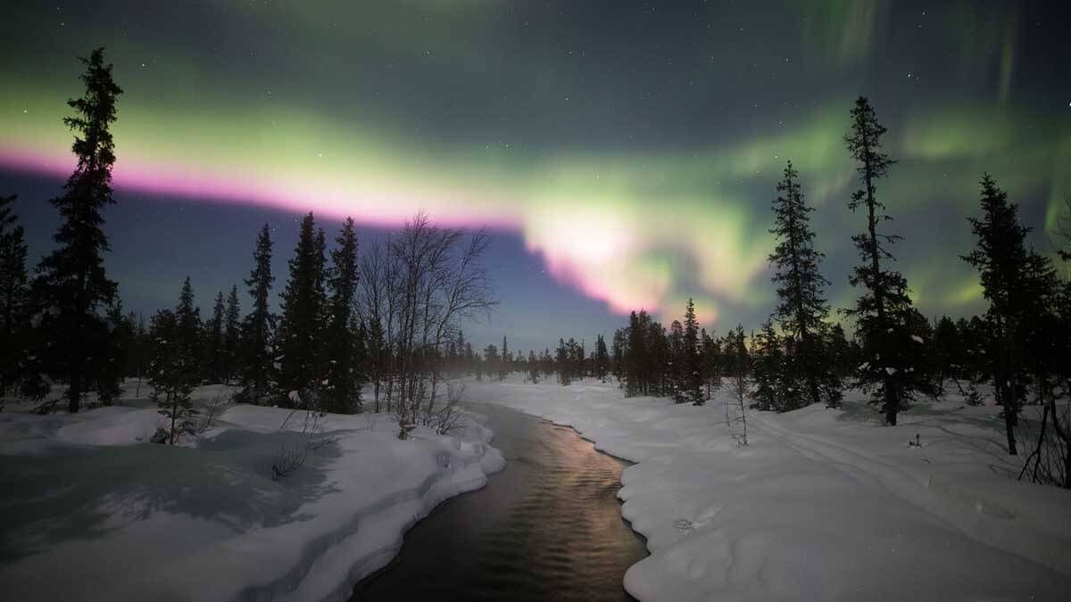 northern lights tour package Kiruna