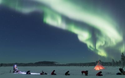 northern lights Lapland