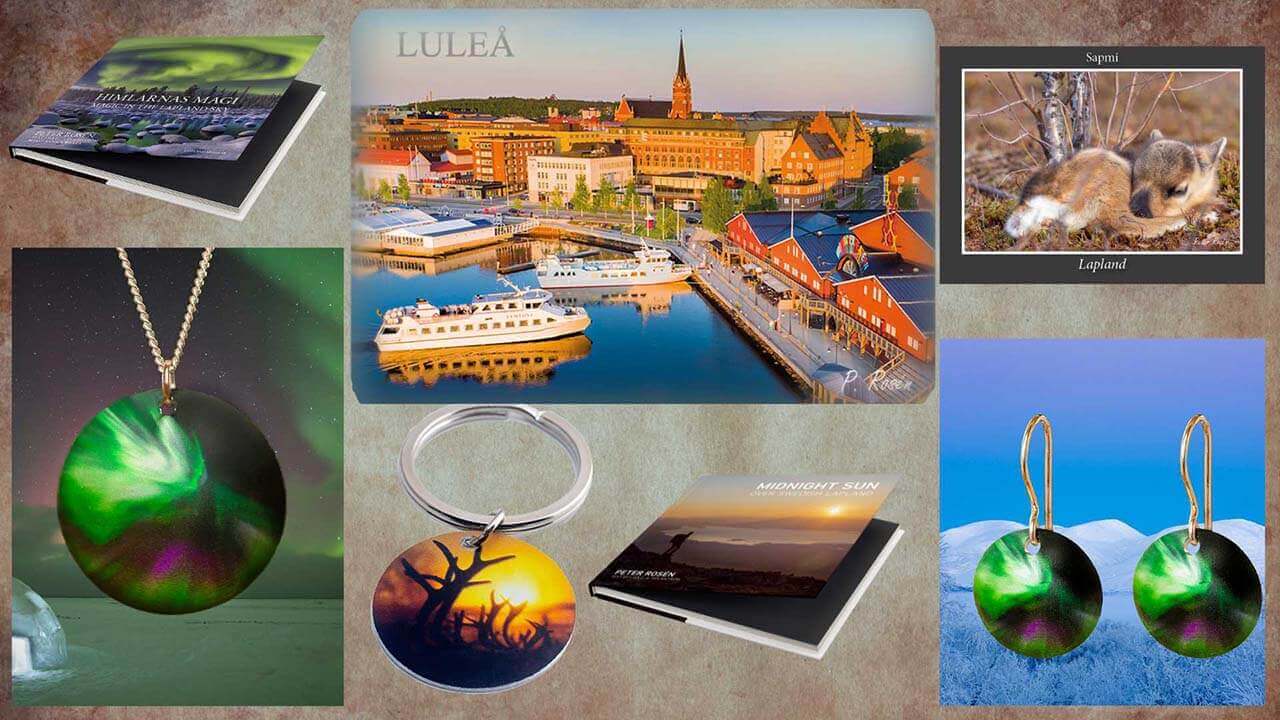 Fotoböcker och souvenirer från Lappland Media